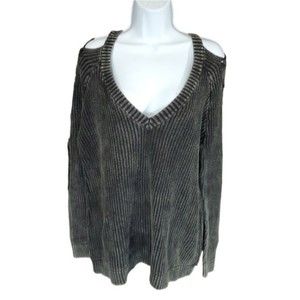 TORRID Long Sleeve Mineral Wash Knit Sweater